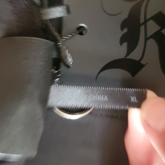 *NWT* Killstar Women's Black Umbrage Hoodie Bomber Jacket - Picture 13 of 16